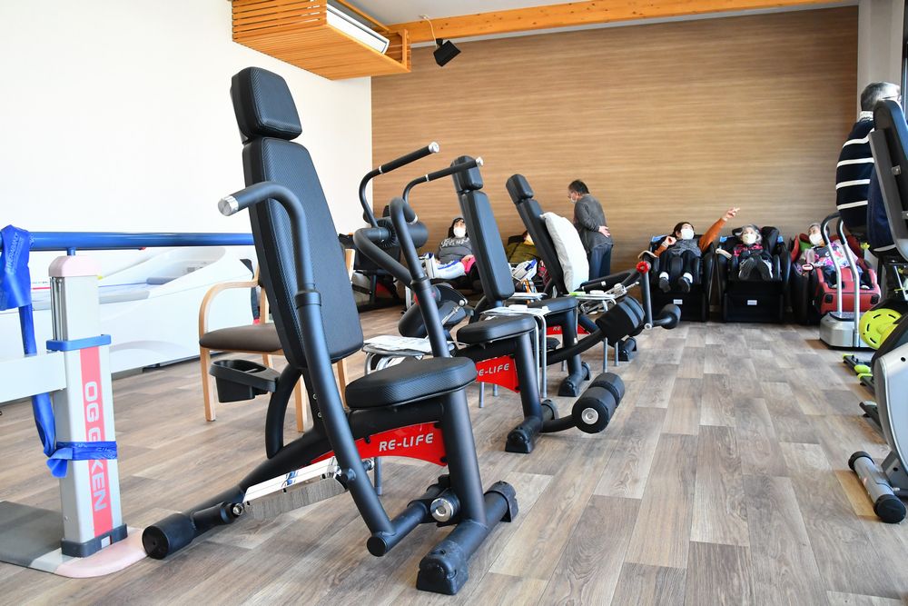 4、充実したトレーニング・リラクゼーション設備